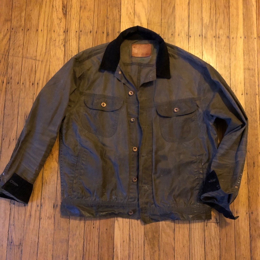 Taylor Stitch waxed canvas jacket 44